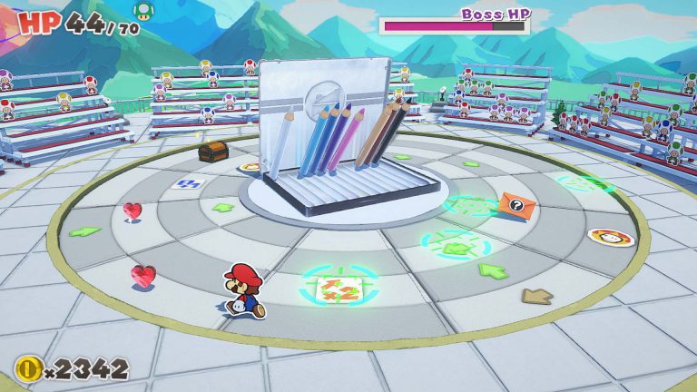12_200612_NSW_Paper Mario The Origami King_Screenshot_PaperMarioTOK_scrn_BossBattle_04