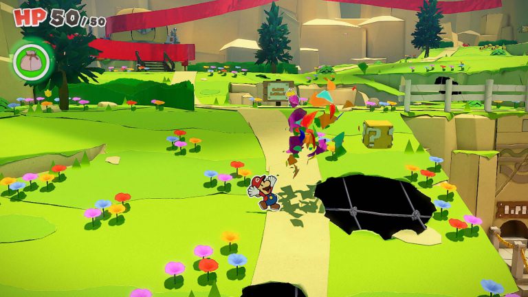 13_200612_NSW_Paper Mario The Origami King_Screenshot_PaperMarioTOK_scrn_Confetti_01