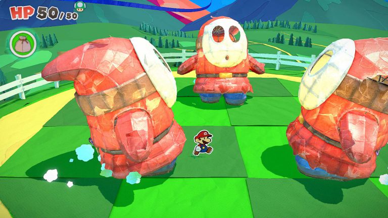 6_200612_NSW_Paper Mario The Origami King_Screenshot_PaperMarioTOK_scrn_boss_PaperMachos_01