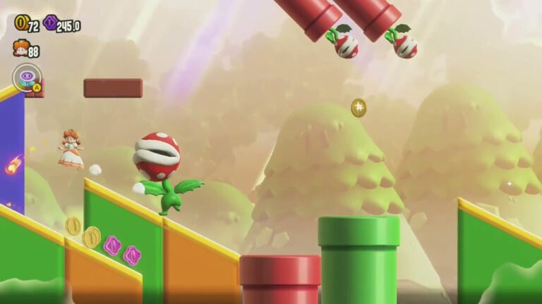 Video-Vorschaubild: Super Mario Bros. Wonder – Spezial-Welt – Halbfinal-Test: Piranha-Reprise!