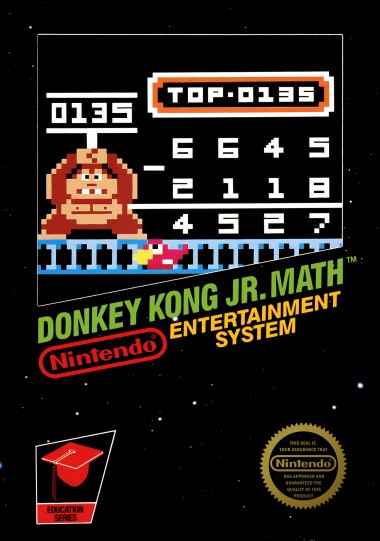 Cover von Donkey Kong Jr. Math für Nintendo Classics