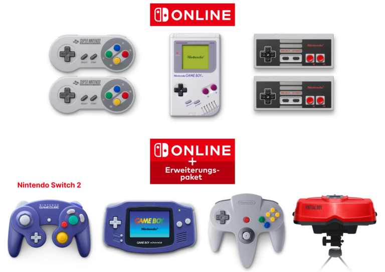 Nintendo Classics – Spieleklassiker auf Nintendo Switch und Switch 2
