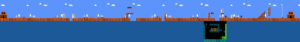 Levelkarte Welt 5-1 in Super Mario Bros. für NES