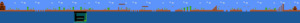 Levelkarte Welt 8-1 in Super Mario Bros. für NES